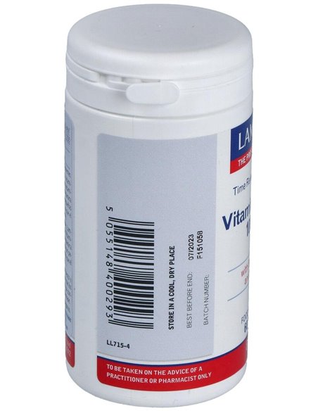 Vitamina C 1000 mg + Bioflavonoides Time Release 60 Tabs. de Lamberts