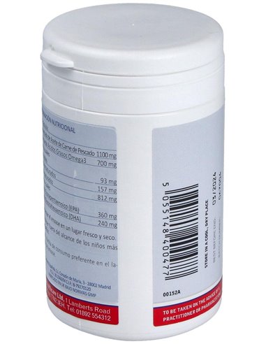 Aceite de Pescado Puro 1100 mg 60 Caps. de Lamberts