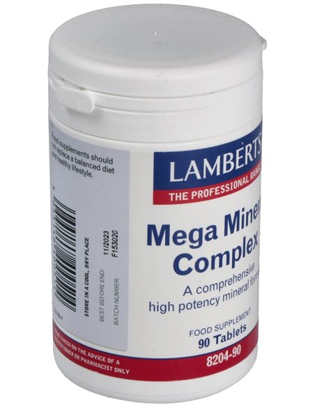 Mega Mineral Complex 90 Tabs. de Lamberts
