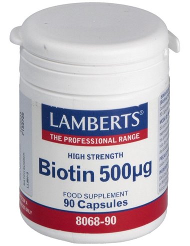 Biotina 500 µg 90  Caps. de Lamberts