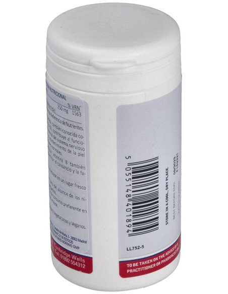 Nicotinamida 250 mg (Vitamina B3) 100 Tabs. de Lamberts