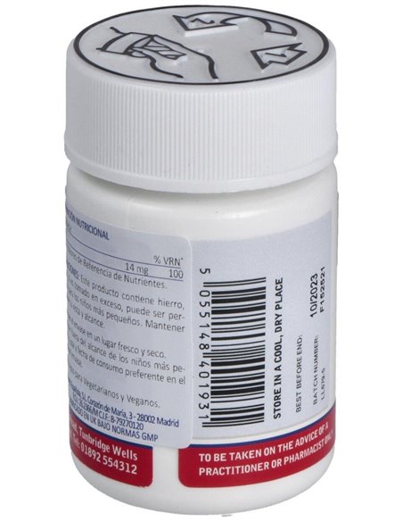 Hierro 14 mg (Como citrato) de Lamberts