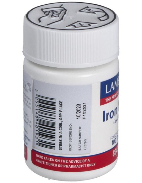 Hierro 14 mg (Como citrato) 100 Tabs. de Lamberts