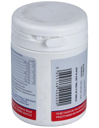 Complejo de Cromo (Con Vit B,C, Mag, Cu y Zn) 60 Tabs. de Lamberts