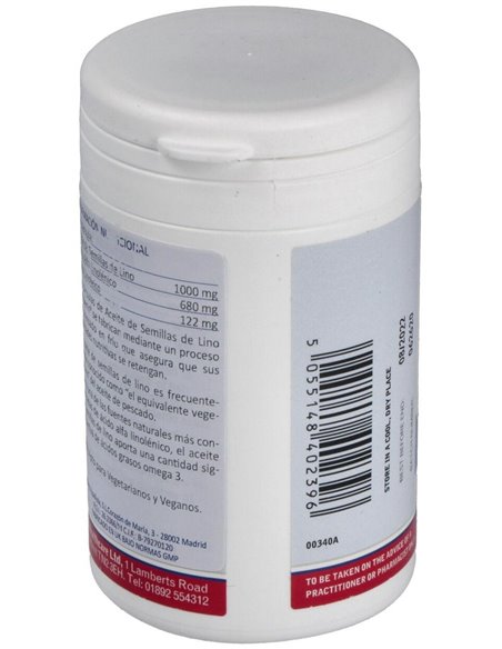 Aceite de semillas de Lino 1000 mg 90 Caps. de Lamberts