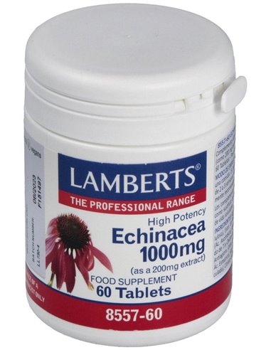 Equinácea 1000 mg con Vitamina C y Zinc de Lamberts