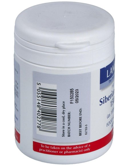 Ginseng Siberiano 1500 mg 60 Tabs. de Lamberts