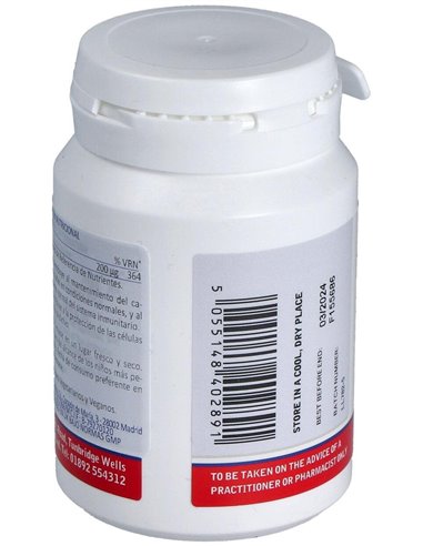 Selenio 200 µg (Como L-Selenometionina) 60 Tabs. de Lamberts