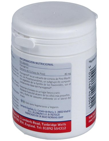 Pycnogenol® 60 Caps. de Lamberts