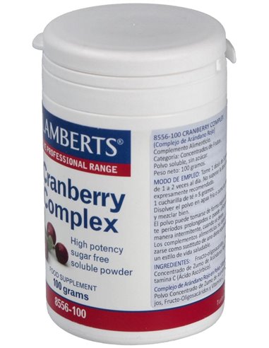 Complejo de Arándano con FOS y Vitamina C en Polvo 100 g de Lamberts