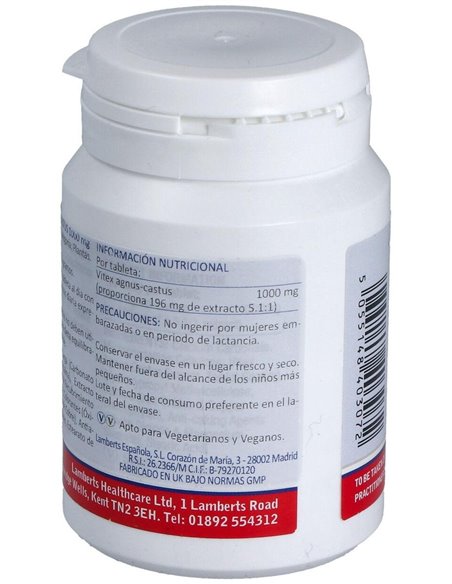 Vitex Agnus Castus 1000 mg de Lamberts