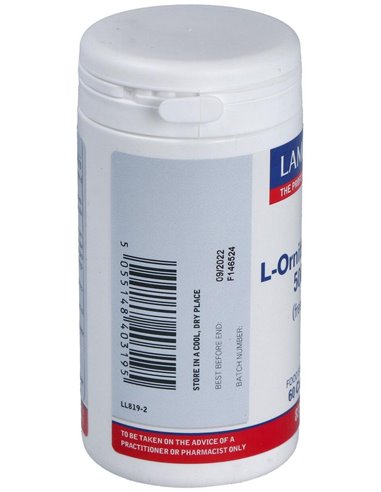 L-Ornitina HCl 500 mg de Lamberts