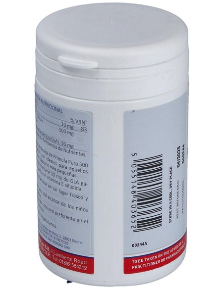 Aceite de Prímula 500 mg de Lamberts