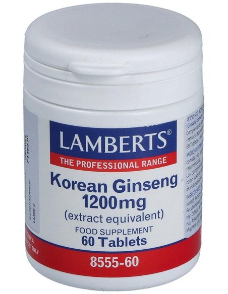 Ginseng Coreano 1200 mg de Lamberts