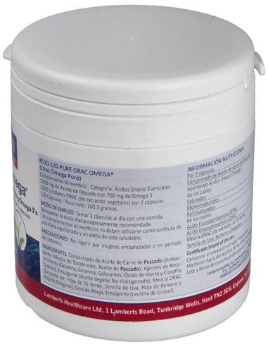 OracOmega® 120 Caps. de Lamberts