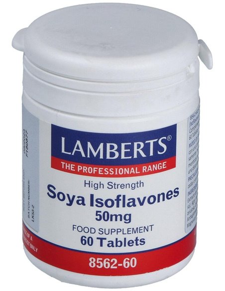 Isoflavonas de Soja 50 mg 60 Tabs. de Lamberts