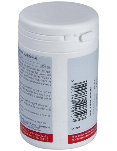 L-Arginina HCl 1000 mg de Lamberts