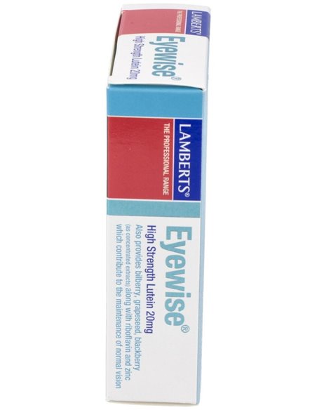 Eyewise® (Luteína, Zeaxantina,Plantas, Vit, Min) 60 Tabs. de Lamberts
