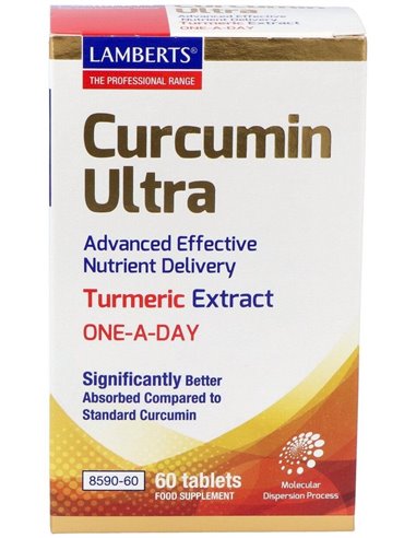 Curcumin Ultra (Una al Día) 60 Tabs.  de Lamberts