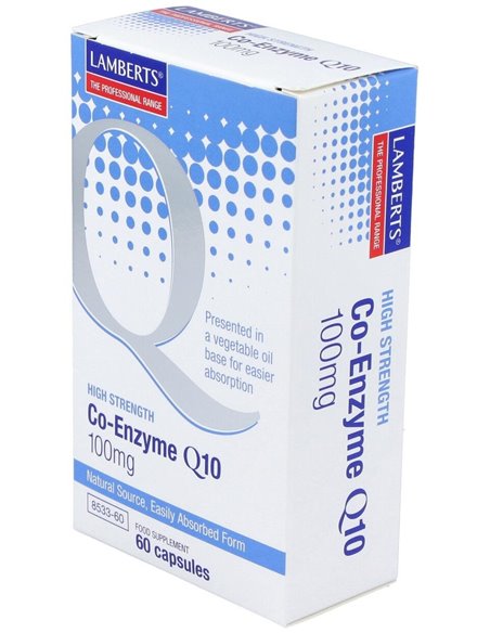 Coenzima Q10 100 mg 60 Caps. de Lamberts