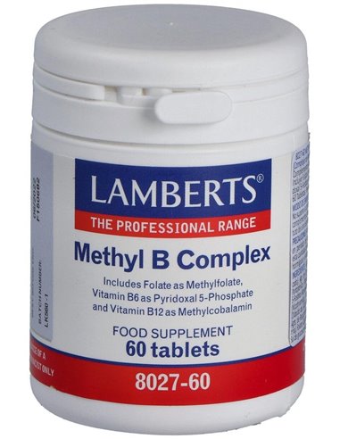Methyl B Complex 60 Tabs. de Lamberts
