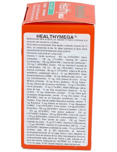 Healthymega® 30 Comp de Health Aid