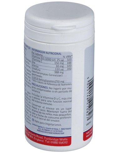 Complejo de Beta-Glucanos 60 Tabs. de Lamberts