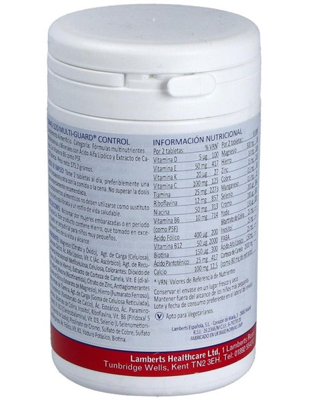 Multi-Guard® Control 120 Tabs. de Lamberts