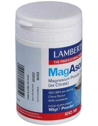 MagAbsorb® Mag 375 mg (en polvo) 165 g de Lamberts