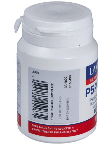 P5P 20 mg (Piridoxal-5-Fosfato) de Lamberts