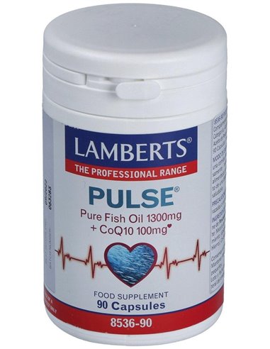 Pulse® (Aceite Pescado 1300 mg  + CoQ10 100 mg) de Lamberts