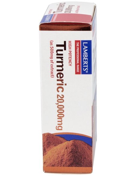 Cúrcuma (Turmeric) 20.000 mg 60  Tabs. de Lamberts