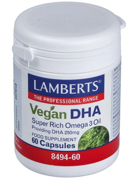 DHA Vegano 250 mg 60 Caps. de Lamberts