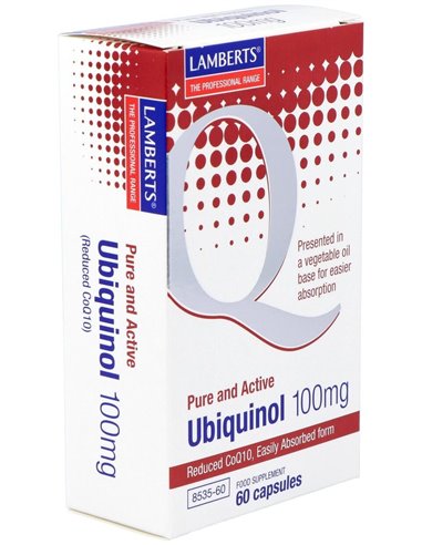 Ubiquinol 100 mg 60 Caps. de Lamberts