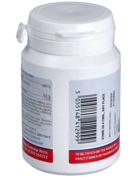 Ginkgo Biloba 6000 mg 60 Tabs.  de Lamberts