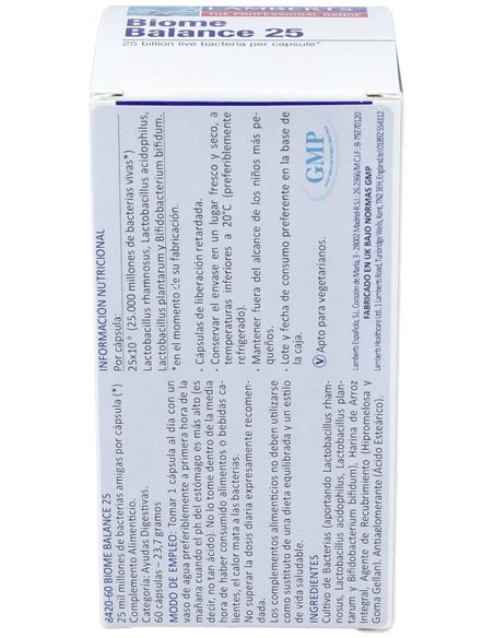 Biome Balance 25 60 Caps. de Lamberts