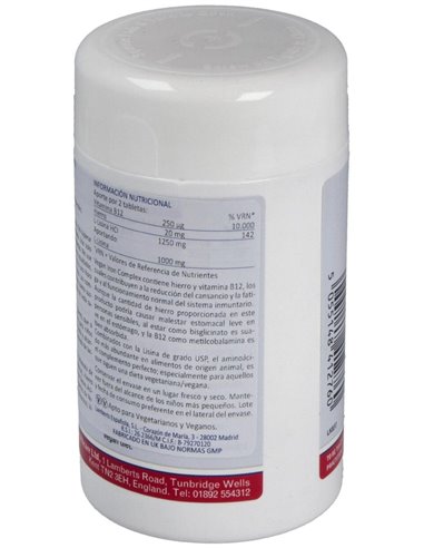 Bio- Iron Complex   120 Tabs. de Lamberts