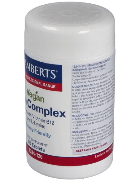 Bio- Iron Complex   120 Tabs. de Lamberts