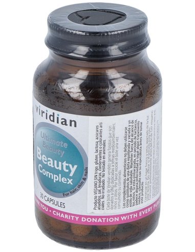 Beauty Complex Pelo Piel Y Uñas 30Cap.Veg. de Viridian