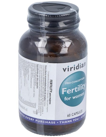Fertility Para Mujeres 60Cap.Veg. de Viridian