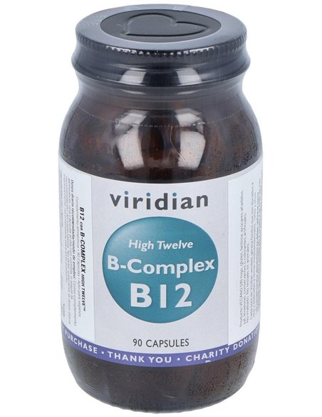 High Twelve Vit B12 Con B Complex 90Cap.Veg. de Viridian