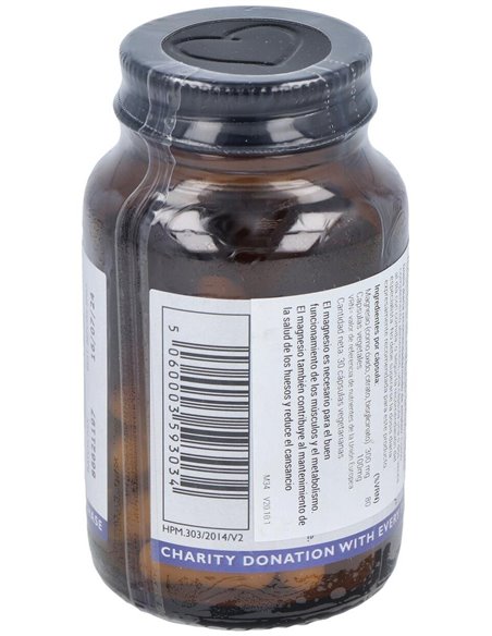 Magnesio Alta Potencia 300Mg. 30Cap.Veg. de Viridian