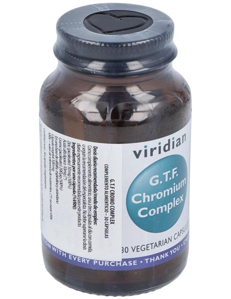 Gtf Cromo Complex 30Cap.Veg. de Viridian