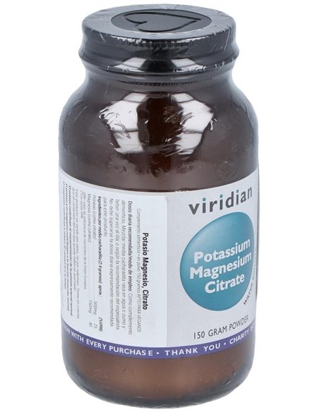 Potasio Magnesio Citrato Polvo 150Gr. de Viridian