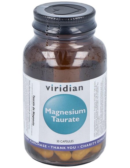 Taurato De Magnesio 30Cap.Veg. de Viridian