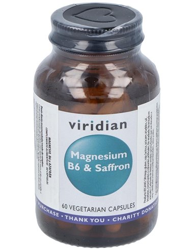 Magnesio+B6+Azafran 60Cap.Veg. de Viridian
