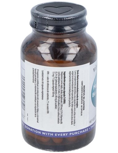 Magnesio+B6+Azafran 60Cap.Veg. de Viridian