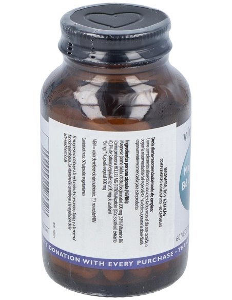 Magnesio+B6+Azafran 60Cap.Veg. de Viridian