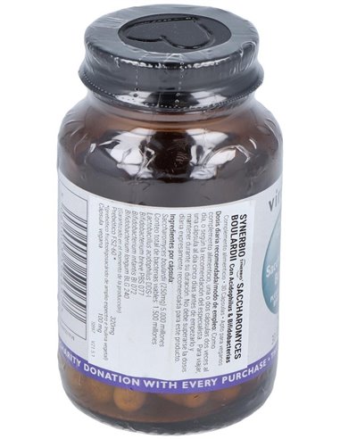 Synerbio Saccharomyces Boulardi 30Cap.Veg. de Viridian