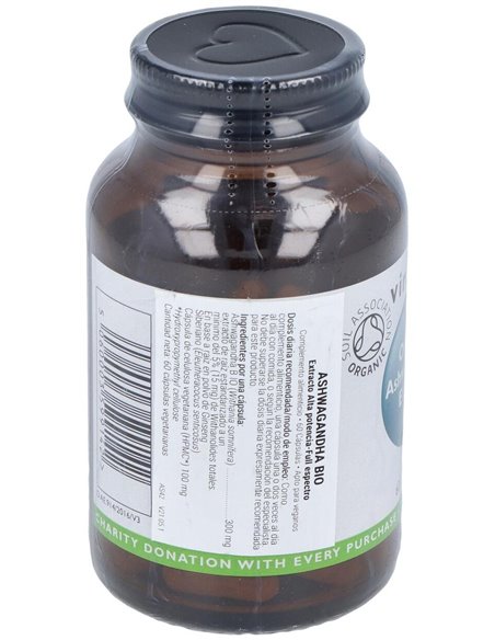 Ashwagandha Extracto 60Cap.Veg. Bio de Viridian